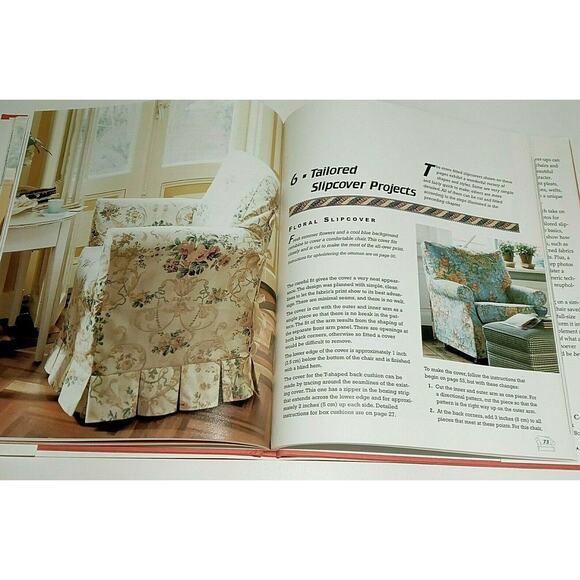 Simple Upholstery Slipcovers New Looks for Every Room Cottage Decor Book VTG - Picture 7 of 12